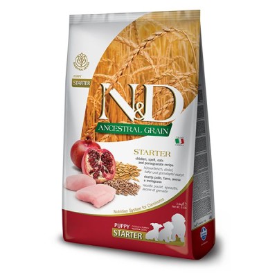 Natural And Delicious Ancestral Dry Chicken Starter Puppy 2.5g
